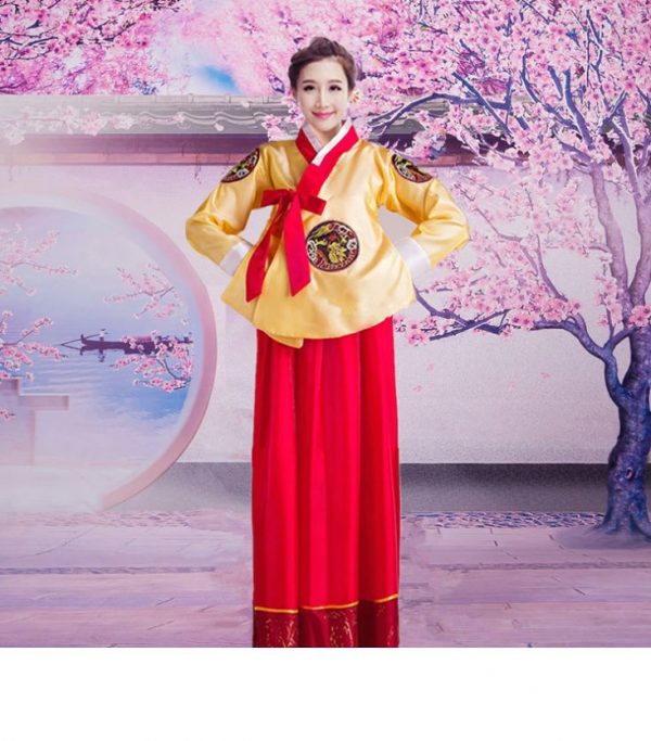 Hanbok nữ váy hồng