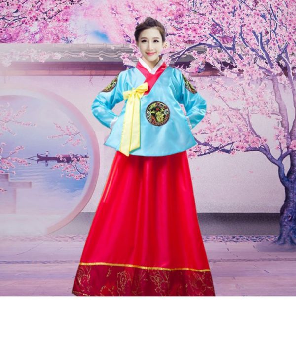Hanbok nữ váy hồng