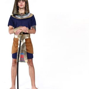 Trang phục Pharaoh Ai Cập Xanh