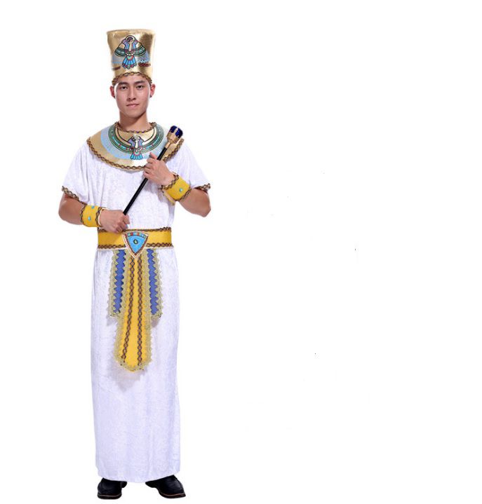 Trang phục Pharaoh Ai Cập Trắng