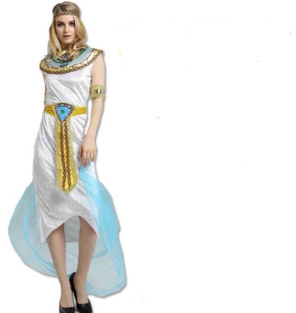 Trang phục Pharaoh Ai Cập Trắng