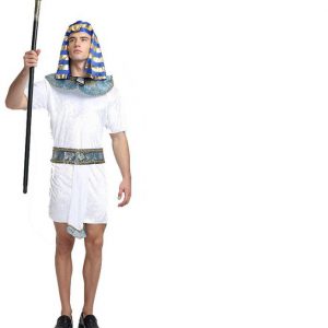 Trang phục Nữ Hoàng Ai Cập Trắng Xanh