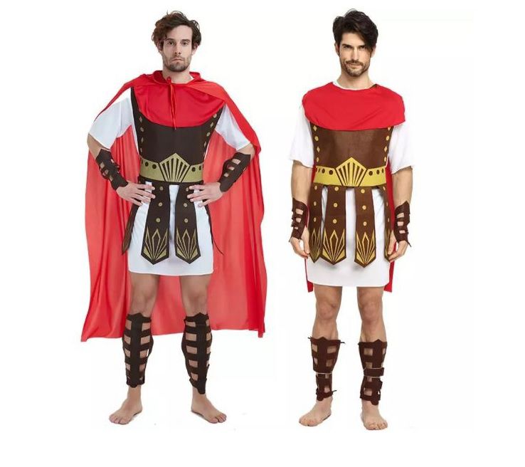 Trẻ em Trung cổ La Mã Đấu sĩ Trang phục Bé trai Hiệp sĩ Hoàng gia Chiến binh  Áo choàng Áo choàng Halloween Trang phục  Lazadavn
