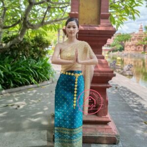 Trang Phục Thái Lan Xanh