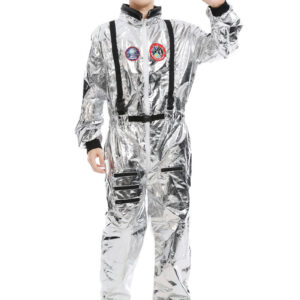 Trang Phục Phi Hành Gia Màu Bạc Viền Đen