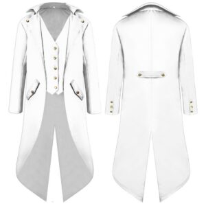 Vest Hoàng Gia Anh Thế kỷ 18 Màu Trắng