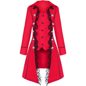 Quý Tộc Tiểu Thư Thời Trung Cổ Màu Đỏ